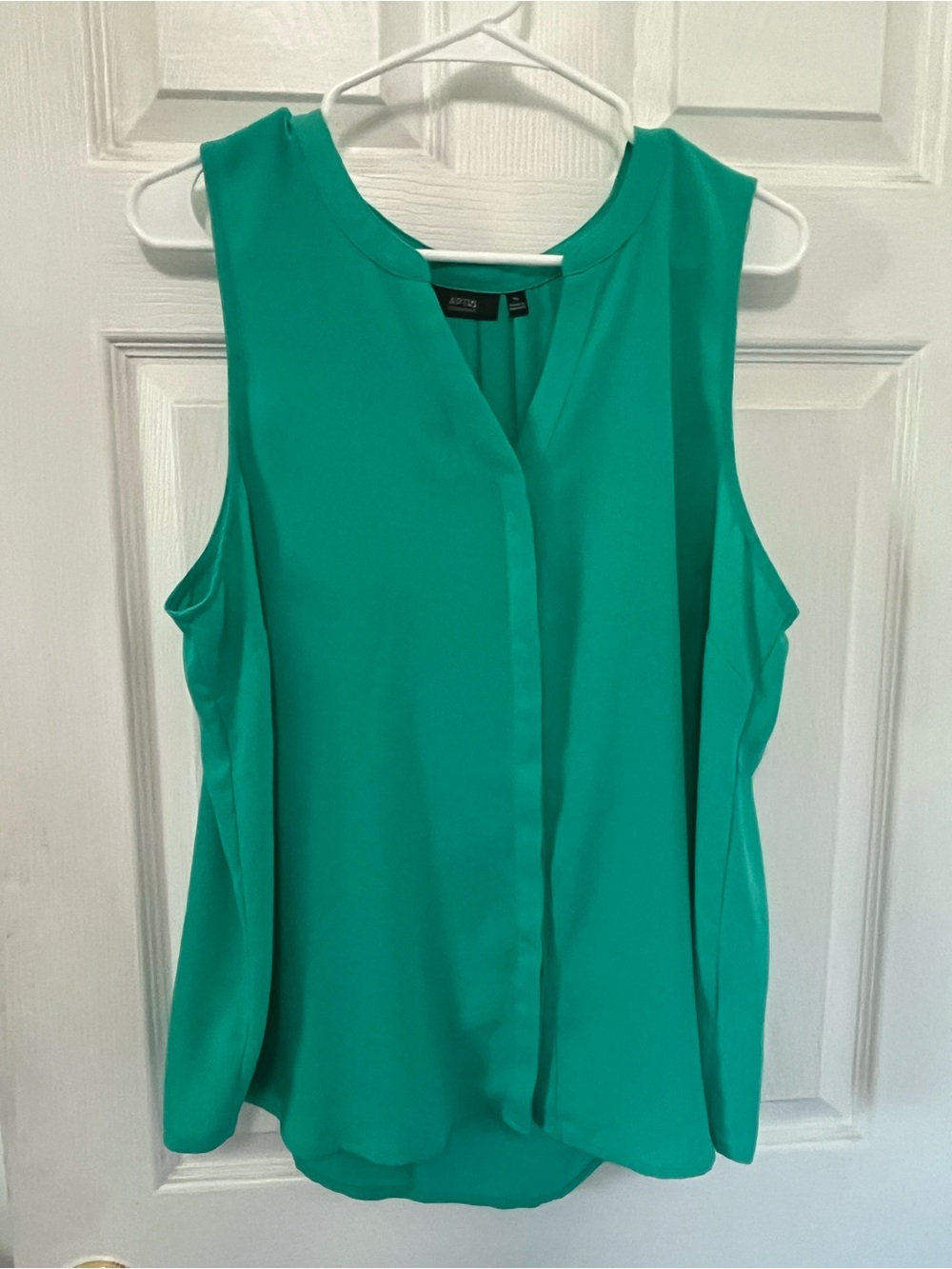 Apt. 9 Teal-Green Sleeveless V-Neck Camisole